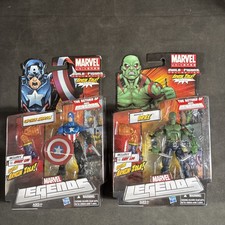 2 MARVEL LEGENDS ARNIM ZOLA MARVEL LEGENDS ACTION FIGURE 1 12 BAF CAP DRAX NEW