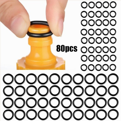 #ad 40 80 Pcs O Ring Set for Pressure Washer – Rubber O Rings 1 4 and 3 8 M22 Quic $12.92