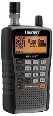 Uniden BC125AT Handheld Scanner with Alpha LCD Display 500 Channels