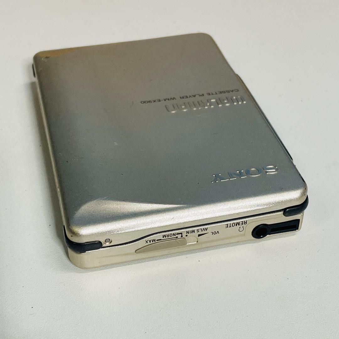 整備済｜SONY WALKMAN カセットプレーヤー WM-EX900 SONY WALKMAN WM-EX900 Cassette Walkman Champagne Gold - Tested and