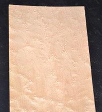 Birdseye Maple Raw Wood Veneer Sheet 5.5 x 62 inches 1/42nd 42084-11