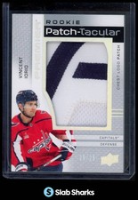 2023 UPPER DECK PREMIER VINCENT IORIO ROOKIE PATCH-TACULARS CHEST LOGOS RC 25/25