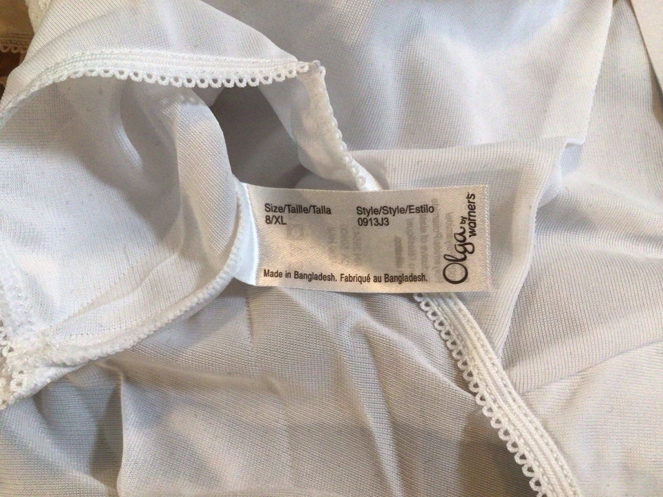 Panty Hipster Olga 913J3 Secret Hug Scoop - Paquete de 3 Estilo Vintage 8/XL Foto 3 de 4