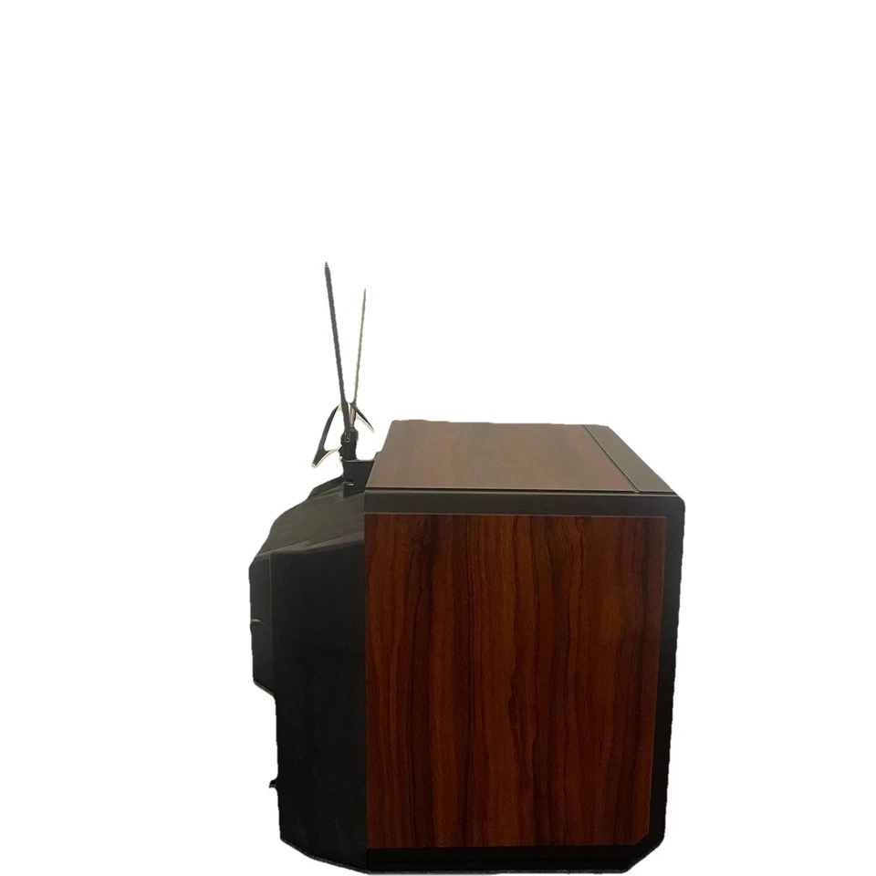 Zenith Television 1980 Modelo No. Madera D1382W 13"" Foto 3 de 4