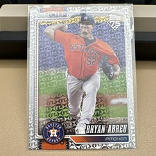 Topps 75th Anniversary Bryan Abreu Houston Astros #52