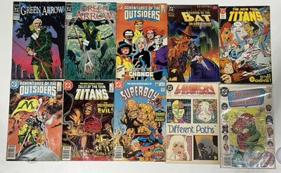 DC Comics Lot Of 41 Books See Pictures Superman Justice League Green Arrow Atom