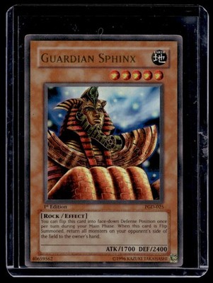 1996 Yu-Gi-Oh! 1st Edition Foil Guardian Sphinx #PGD-025