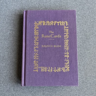 The Rune Cards: Ancient Wisdom For the New Millennium Hardcover. BOOK ONLY
