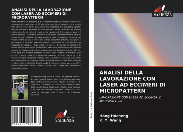 Hong Hocheng (U. A.) | Analisi Della Lavorazione CON Laser AD Eccimeri Di...-image