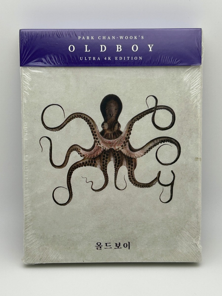 Oldboy (2003) 4K Ultra HD w/ Slipcase + Book NEON Limited Edition