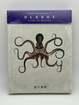Oldboy (2003) 4K Ultra HD w/ Slipcase + Book NEON Limited Edition Park Chan-wook