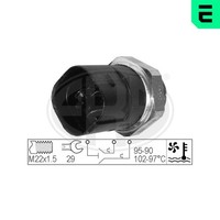 ERA Thermoschalter Temperaturschalter KüHlerlüFter 330280 FüR Seat Audi Ford VW