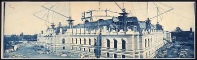 Construction of the Library of Congress, Washington, D.C., Nov. 8, 1892