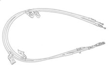 Seilzug, Feststellbremse OE OPEL 39046243 OPEL ASTRA K (B16) 1 2015-2019