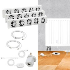 Thermostat Controlled Radiator Ventilator Fan for Better Heat Management
