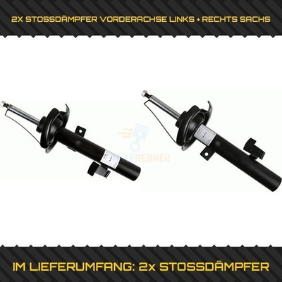 2X SACHS STOSSDÄMPFER VORDERACHSE LINKS + RECHTS FÜR FORD KUGA I 2.0 TDCI 4X4