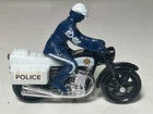 Matchbox Lesney #33 Honda 750 Police Motorcycle w/Dark Blue Rider