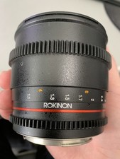 Rokinon 85mm T1.5 AS IF UMC CINE Lens Canon EF 638