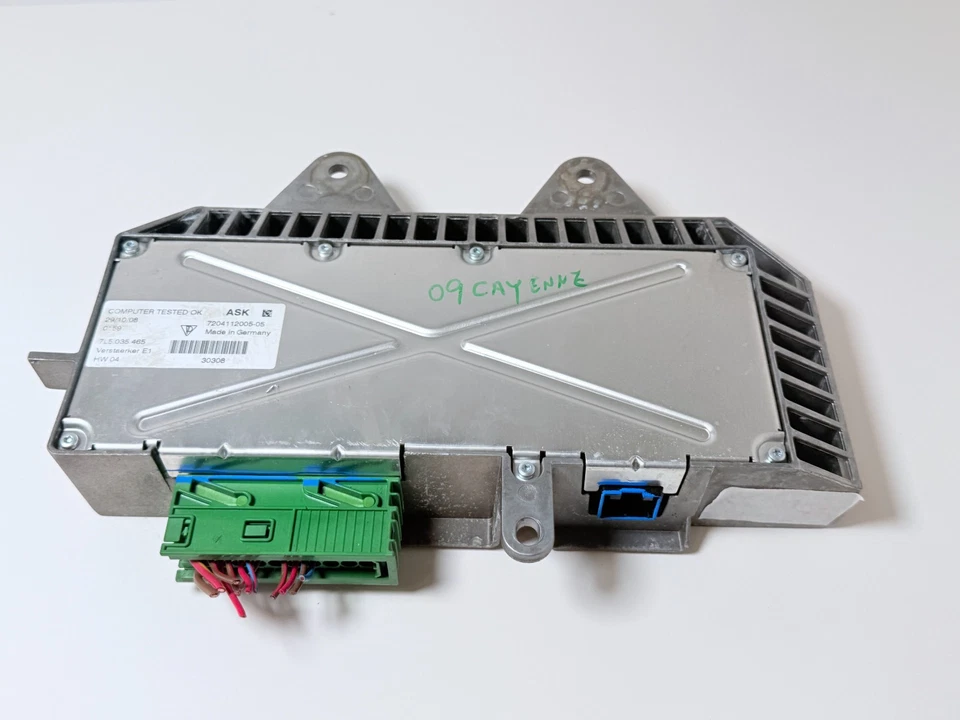 2009 PORSCHE CAYENNE AUDIO RADIO SOUND AMPLIFIER TESTED | OEM 7L5035465 Foto 3 de 4