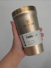 16 Oz. Stanley Holiday 2025 The Cheers & Cheer Everyday Tumbler gold prosecco