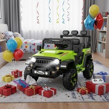 12V Electric Ride-on Truck Kids Battery Powered Toys Car w/Parent Remote Control