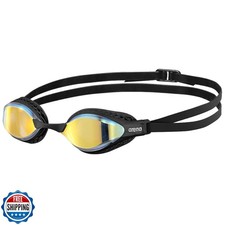 ARENA Unisex Adult Air-Speed Anti-Fog Racing Swim Goggles for Men
