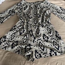 Women's Long Sleeve-short Dress