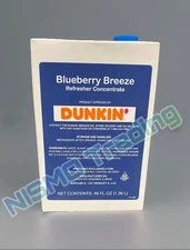 Dunkin Blueberry Breeze Refresher