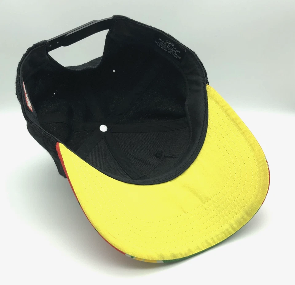 Black Panther Marvel Wakanda Forever Oficial Snapback Sombrero Multicolor Foto 4 de 4