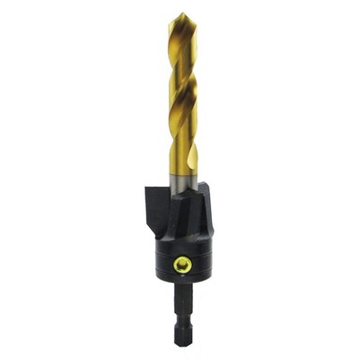 Make it Snappy Tools 3/8 Inch x 1 Inch 3-Flute Flat Bottom Counterbore with T...