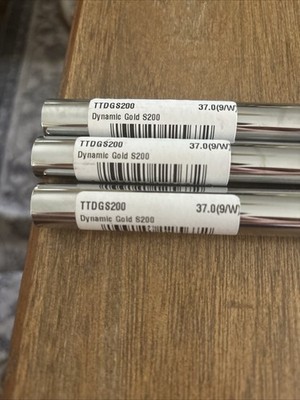 True Temper Dynamic Gold S200 Wedge Shafts Set Of 3 | eBay