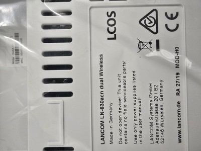 LANCOM LN-630acn Dual Wireless Access Point, Weiß
