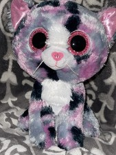 Ty Beanie Babies Beanie Boos Lindi The Cat. No Swing Tags. EUC 2016. 10”