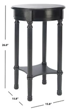 Safavieh TINSLEY ROUND ACCENT TABLE, Reduced Price 2172772379 ACC5717B