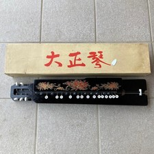Vintage Taishogoto Musical Instrument Retro String Intact Used Japan