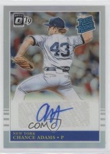 2019 Panini Donruss Optic Holo Prizm 63/99 Chance Adams #R85-CA Auto 0c2