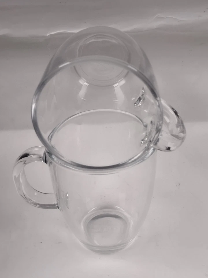 Par de tazas de café de vidrio BODUM 12 oz Foto 2 de 4