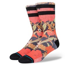 Stance Adult Black Crew Polyester Cushion Floral Backpetal Casual Socks L 9-13 Stance Adult Black Crew Polyester Cushion Floral Backpetal Casual Socks L 9-13