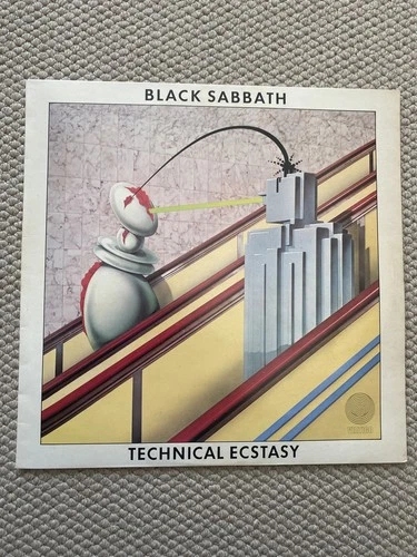 LP VINYL BLACK SABBATH ALBUM TECHNICAL ECSTACY 9102 750 UK  1976 lovely example
