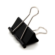 Large Binder Clips 1.6-Inch 24 Pack Big Paper Clamps Clips for Office Supplies
