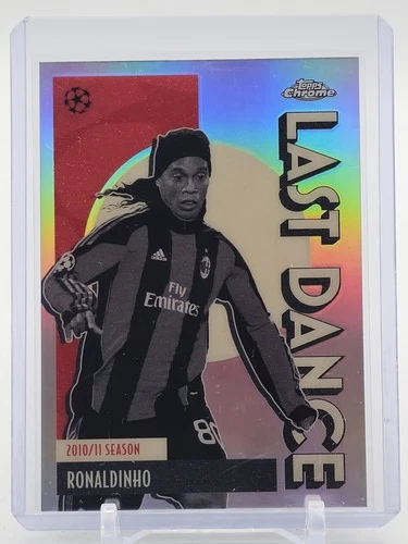 RONALDINHO 2026-27 TOPPS CHROME LAST DANCE #LD-9 AC MILAN UCL Q3946