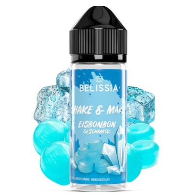 Belissia Shake and Make - Eisbonbon - Lebensmittelaroma 10ml + Mischflasche