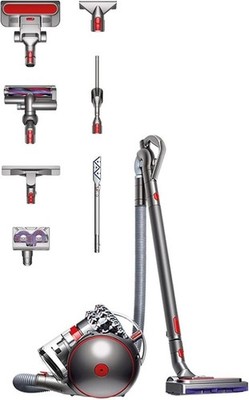 Dyson Cinetic Big Ball Absolute 2 beutelloser Bodenstaubsauger - Nickel/Rot NEU