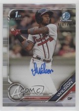 2019 Bowman Chrome Prospect Refractor 416/499 Isranel Wilson #CPA-IW Auto 3b3