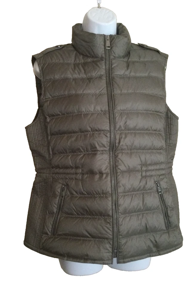 AUTÊNTICO COLETE FEMININO BURBERRY BRIT XL XADREZ COM ZÍPER COMPLETO NOVO COM ETIQUETAS RARO - Imagem 4 de 4