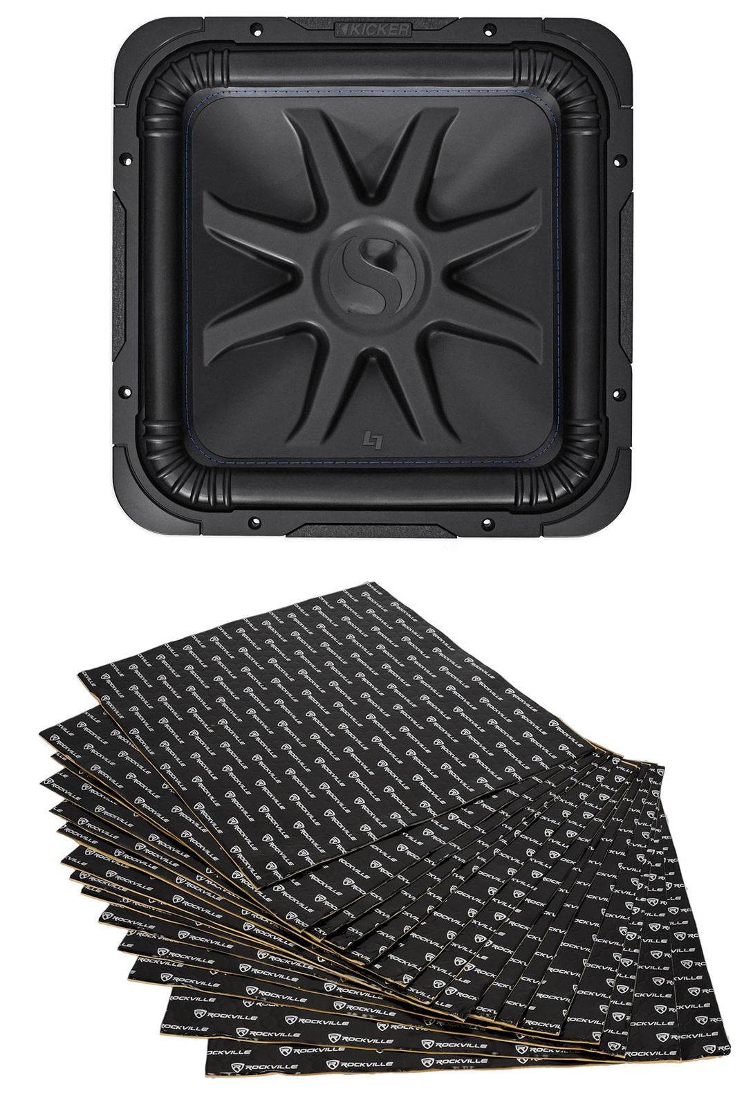 Автомобильный сабвуфер Kicker L7S154 15 мощностью 2000 Вт Solobaric L7S Комплект для подавления звуковой вибрации 65590₽