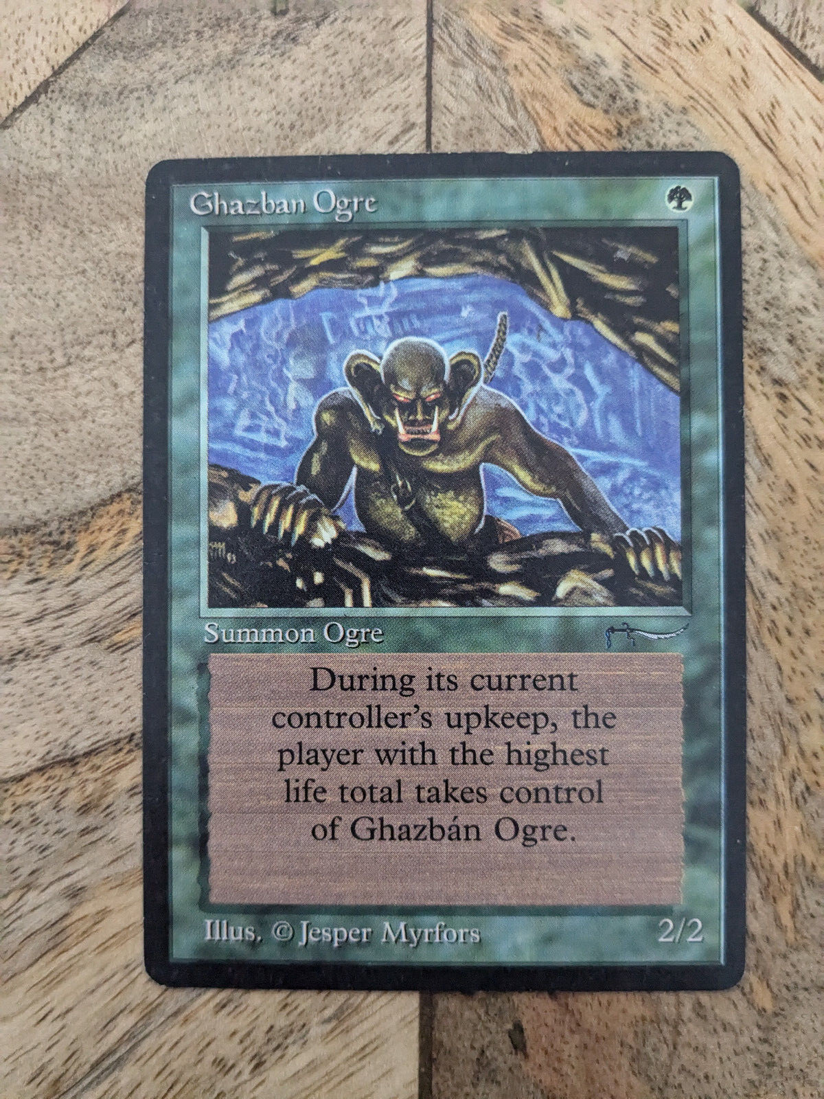 Ghazban Ogre Magic the Gathering Arabian Nights MtG UnPlayed