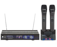 VocoPro UHF-3205 UHF Dual Recharge Wireless Microphone (with 900MHz)