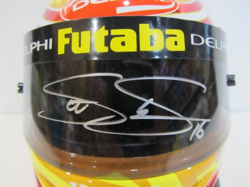 2006 SCOTT SHARP signed INDIANAPOLIS 500 1:2 BELL MINI HELMET INDY CAR RACING - Picture 2 of 8