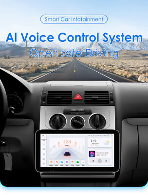 10.33'' 4GB Android 8Kern Autoradio GPS NAV DAB Für VW Touran 1T1 1T2 1T3 2003-10